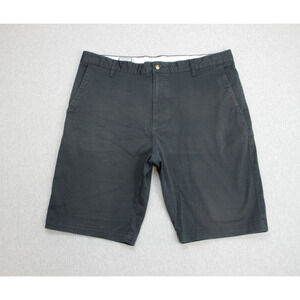 Volcom Short Mens 38 Navy Blue Cotton Blend Chino